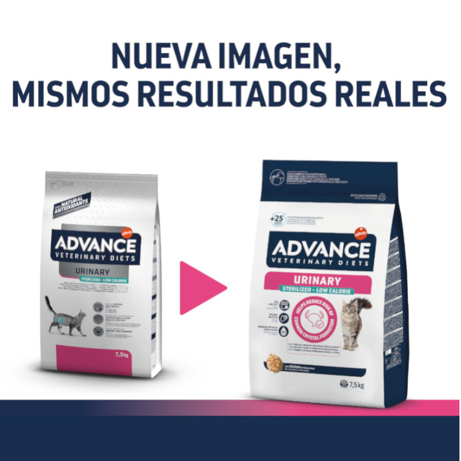 Advance Veterinary Diets Urinary Sterilized Low Calorie pienso para gatos thumbnail