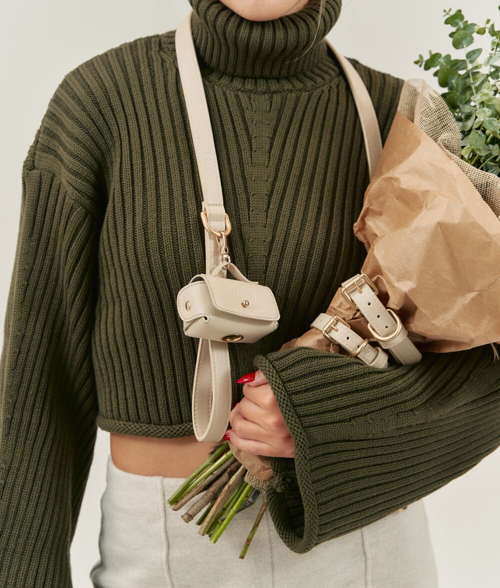 CAFIDE Correa Cuero Vegano Multiposici&oacute;n Jala Beige, , large Imagen numero 3