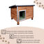TK-Pet Nevada Caseta de Madera para perros, , large indicador imagen numero 4