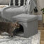 PawHut Casa para Gatos Gris, , large indicador imagen numero 2
