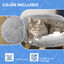 PawHut Cama para Perros Gris, , large indicador imagen numero 5