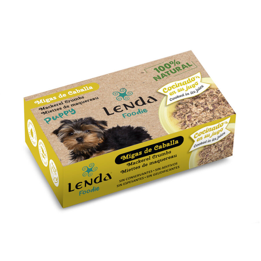 120 g Lenda Lata migas de Caballa para cachorros, , large Imagen numero 1