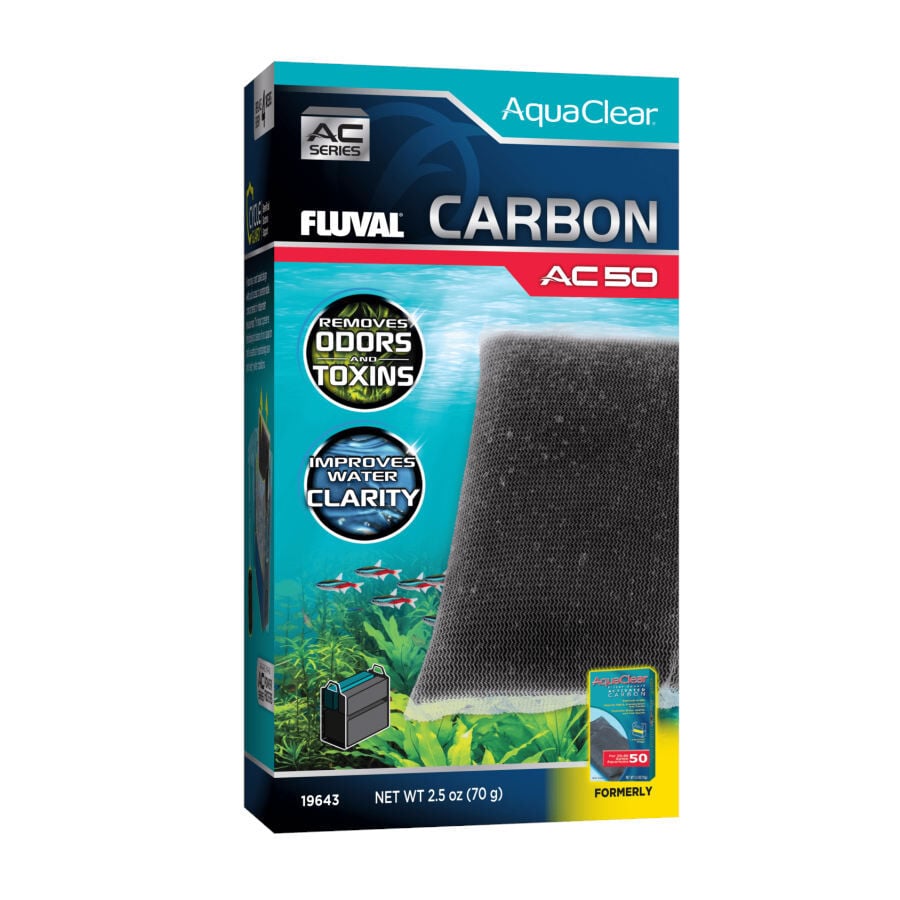 Fluval AquaClear AC Carbón Activo Bolsa para filtro de acuarios