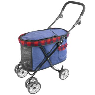 PrimeMatik Carrito rojo Para Mascotas