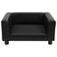 Vidaxl sofá rectangular negro para perros, , large indicador imagen numero 4