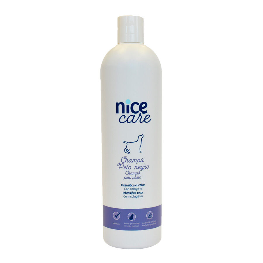 Nice Care Champ&uacute; Pelo Negro para perros, , large Imagen numero 1