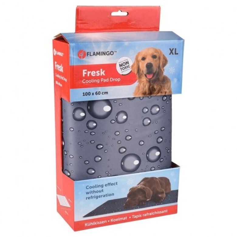 Esterilla refrigerante para perros pequeña color Gris, , large image number null