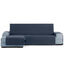 Vipalia Protector Funda Chaise Longue Lisa. Cubresofa Chenilla. Diseño Elite. Color Azul. Chaise Largo Izquierda, , large indicador imagen numero 4
