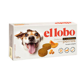 El Lobo Delicias de Calabaza para perros