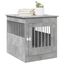 vidaXL Jaula para perros madera ingenier&iacute;a gris hormig&oacute;n 64,5x80x71 cm, , large indicador imagen numero 2