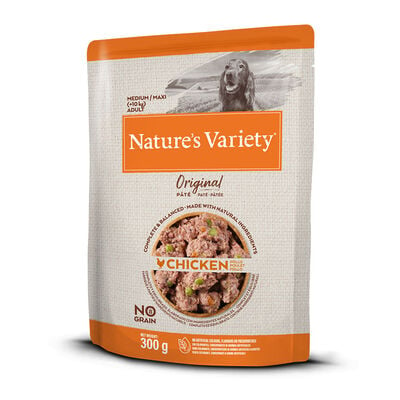 Nature's Variety Medium/Maxi Adult Variety Original pollo sobre para perros