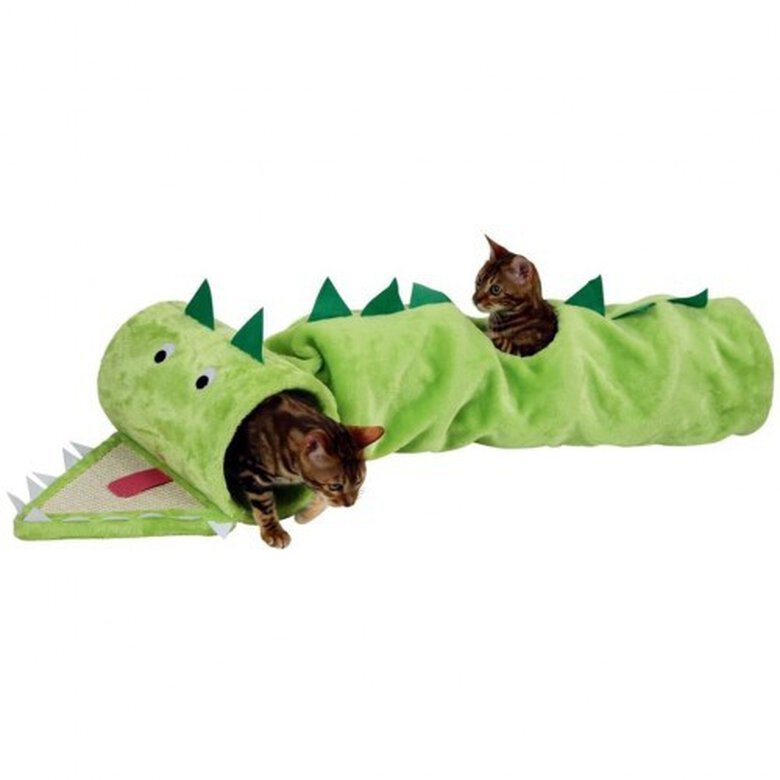 Tunel para gatos Kerbl color Verde, , large image number null