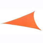 Toldo vela de triángulo Outsunny para jardín color Naranja, , large image number null