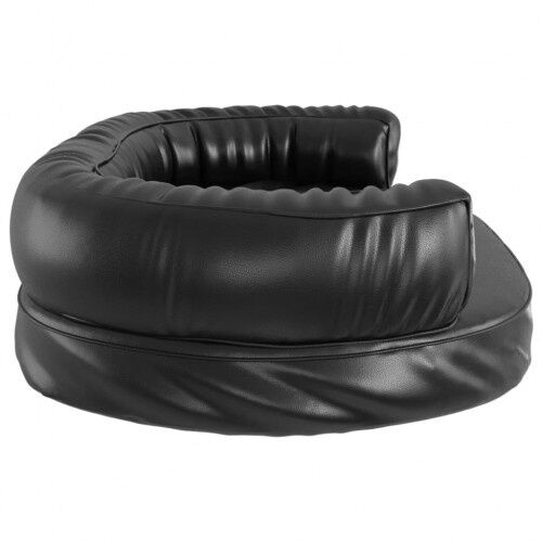 Vidaxl sof&aacute; acolchado rectangular negro para perros, , large Imagen numero 12
