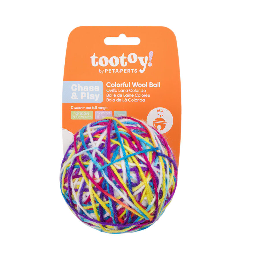 Tootoy! Ovillo de Lana Colorido para gatos, , large Imagen numero 8