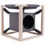 Cama con hamaca Catcube para gatos color Gris, , large indicador imagen numero 4