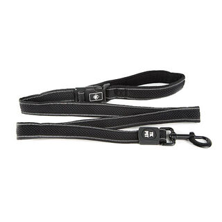 TK-Pet Reflective Comfort Correa Negra para perros 