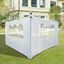 Paredes laterales con ventanas para carpa Outsunny color Blanco, , large indicador imagen numero 1