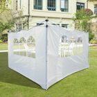 Paredes laterales con ventanas para carpa Outsunny color Blanco, , large image number null