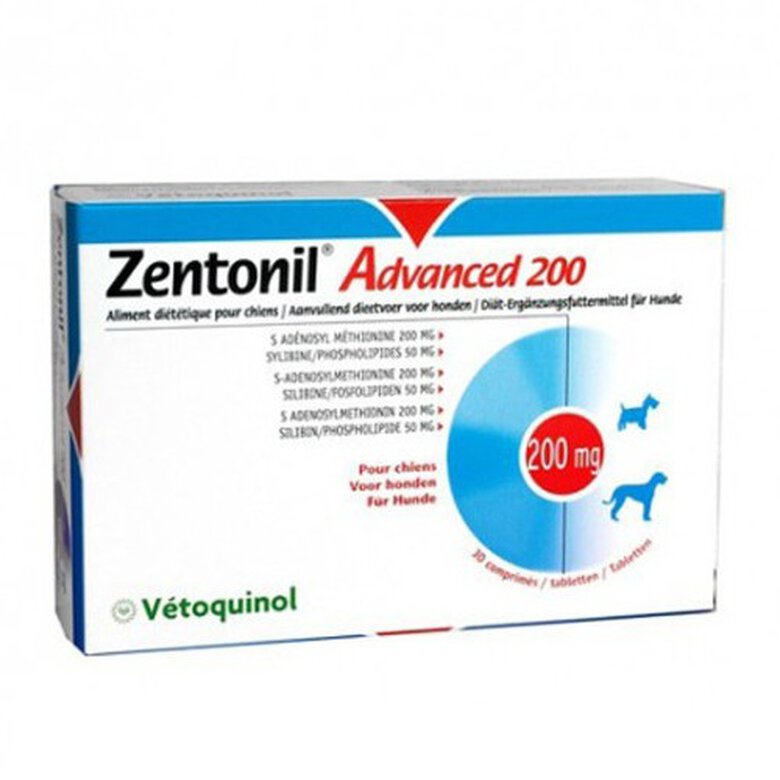 Vetoquinol Zentovil Advanced para perros hígado image number null