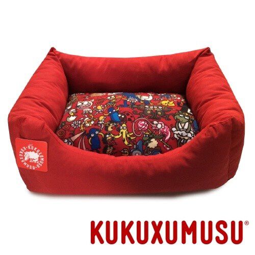 Cuna Kukuxumusu Celebrity para perros color Rojo Tiendanimal