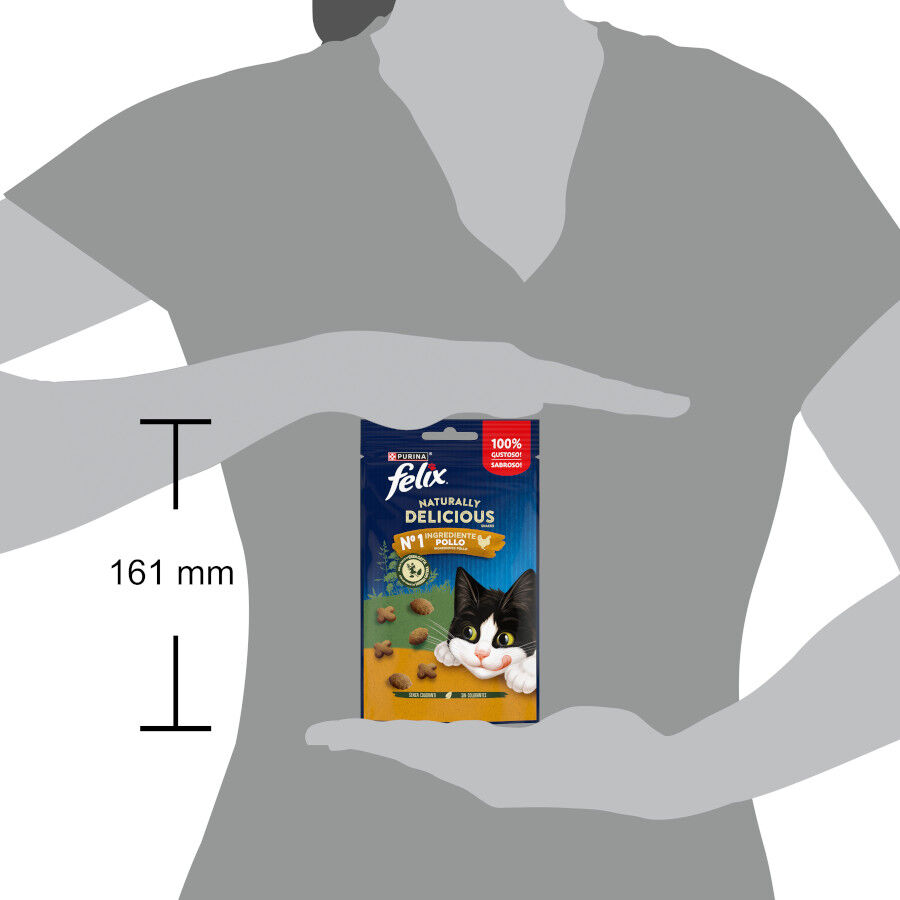 Felix Bocaditos Naturally Delicious Pollo para gatos thumbnail