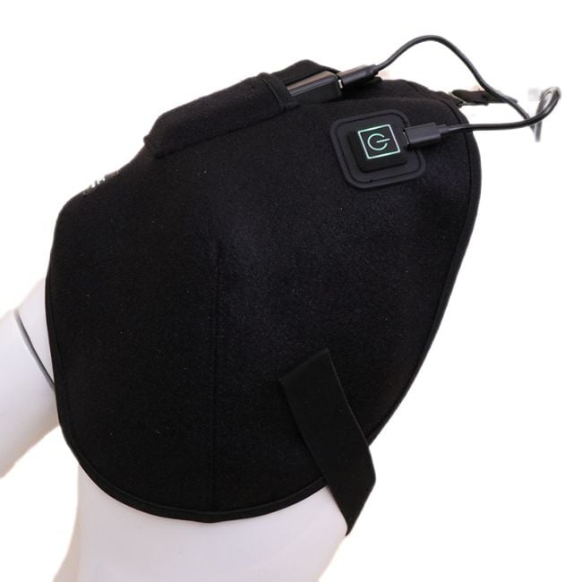 Petietec Arnés negro de cadera para terapia térmica para perros thumbnail