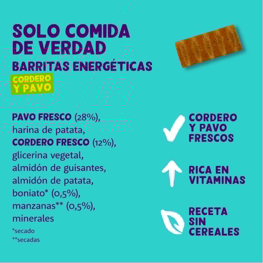 Edgard &amp; Cooper Barritas de Cordero y Pavo snack para perros thumbnail