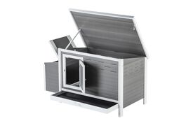 Gallinero Atlanta para Exterior, Capacidad 4-6 Aves - ECOFLEX Material sostenible y Duradero. F&aacute;cil Montaje