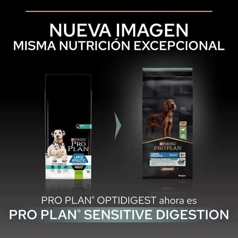 Pro Plan Adult Large Athletic Digestión Cordero pienso para perros, , large image number null