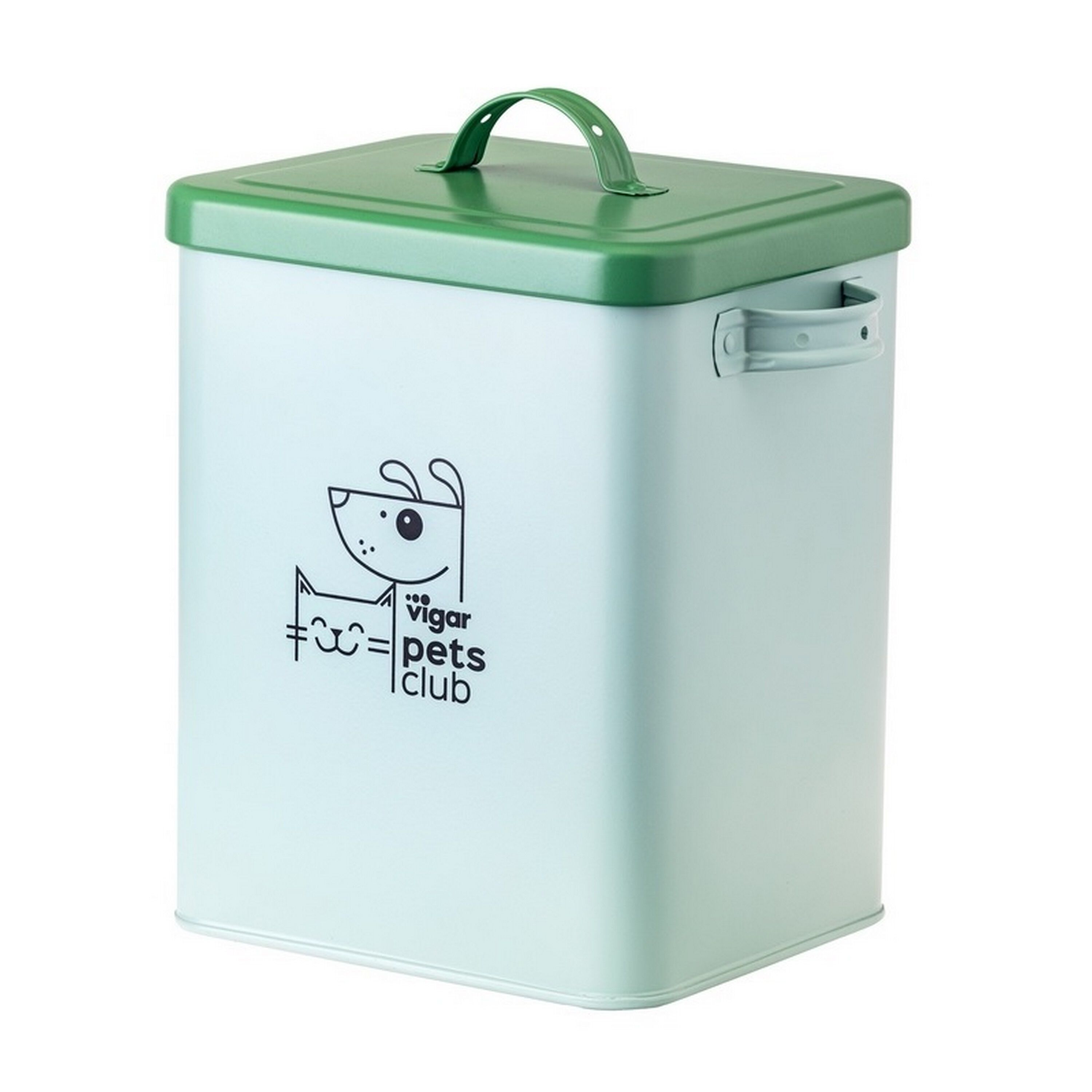 Vigar Pets Club Contenedor de metal pequeño para perros thumbnail