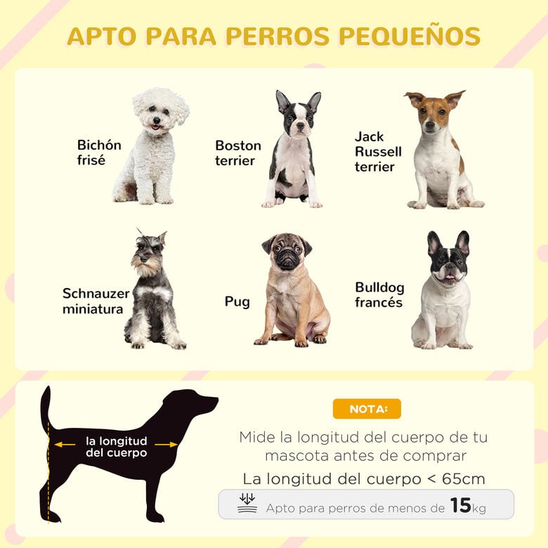 PawHut Caseta para Perros Madera Natural thumbnail