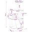 vidaXL &Aacute;rbol para gatos con postes de sisal Muebles Gatos &Aacute;rbol Interior, , large indicador imagen numero 4