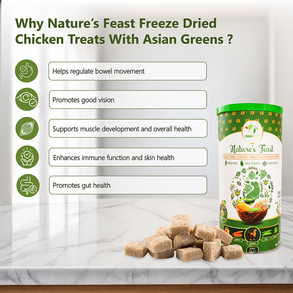 Golosinas liofilizadas para perros: pollo y verduras asi&aacute;ticas (50 g/1,76 oz), , large Imagen numero 5