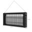 HOMCOM Lámpara Antimosquitos con Luces LED Mata Mosquitos Eléctrico Efecto 60 m² para Interior Dispositivo de Suspensión o Independiente 49x6x25 cm Negro, , large indicador imagen numero 3