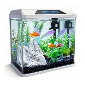 Nobleza Acuario Kit Completo Nobleza con Iluminaci&oacute;n LED y Sistema de Filtraci&oacute;n Integrado
