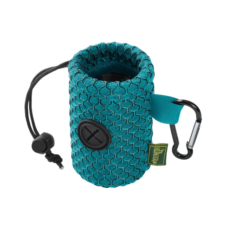 Hunter Hilo Porta Bolsas Turquesa con Mosquet&oacute;n para perros, , large Imagen numero 1
