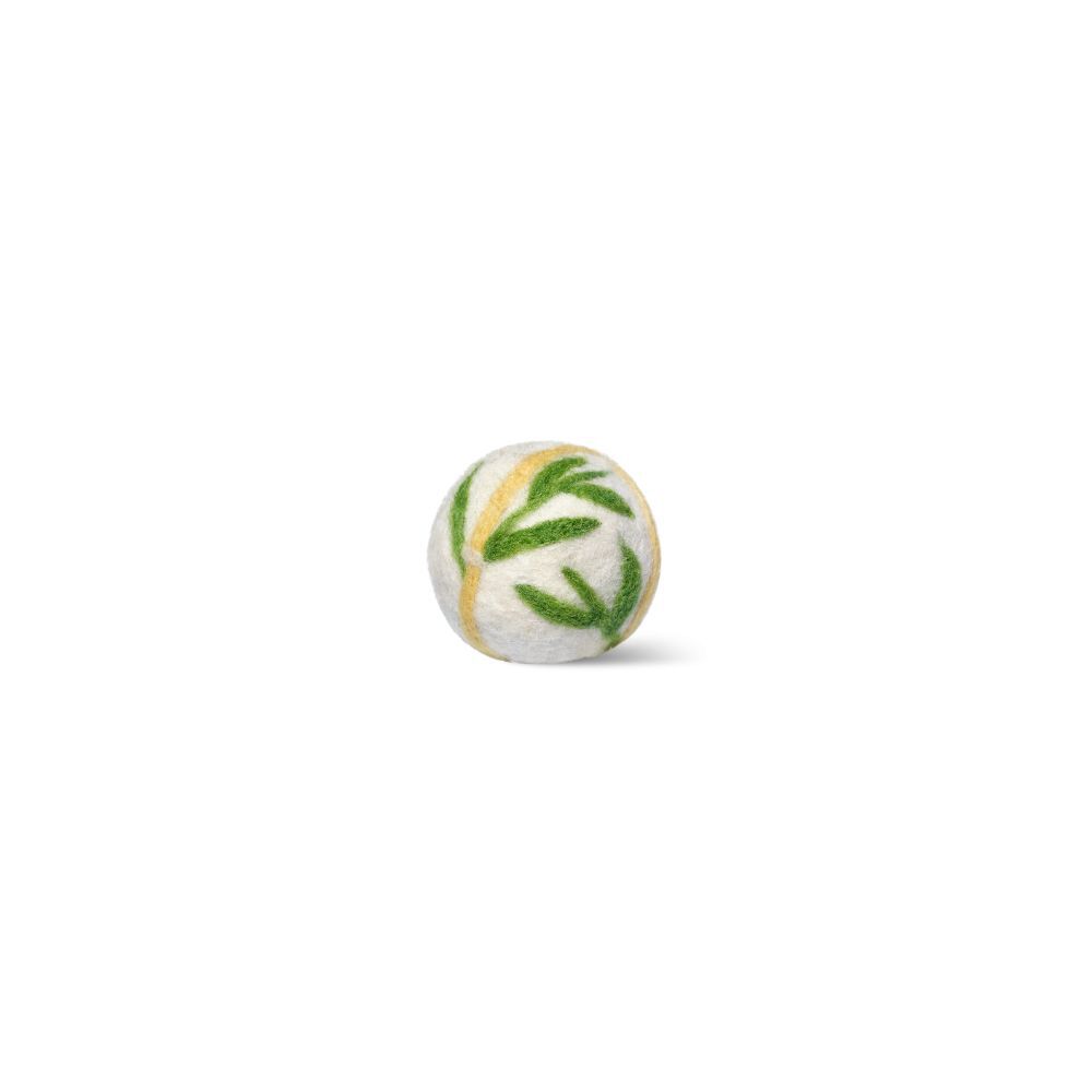 Pelota para gato de fieltro de lana natural Bambou-Ball, , large Imagen numero 1