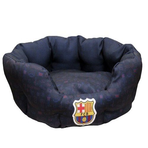 Cama futbolera estadio del FC Barcelona para perros color Azul, , large Imagen numero 1
