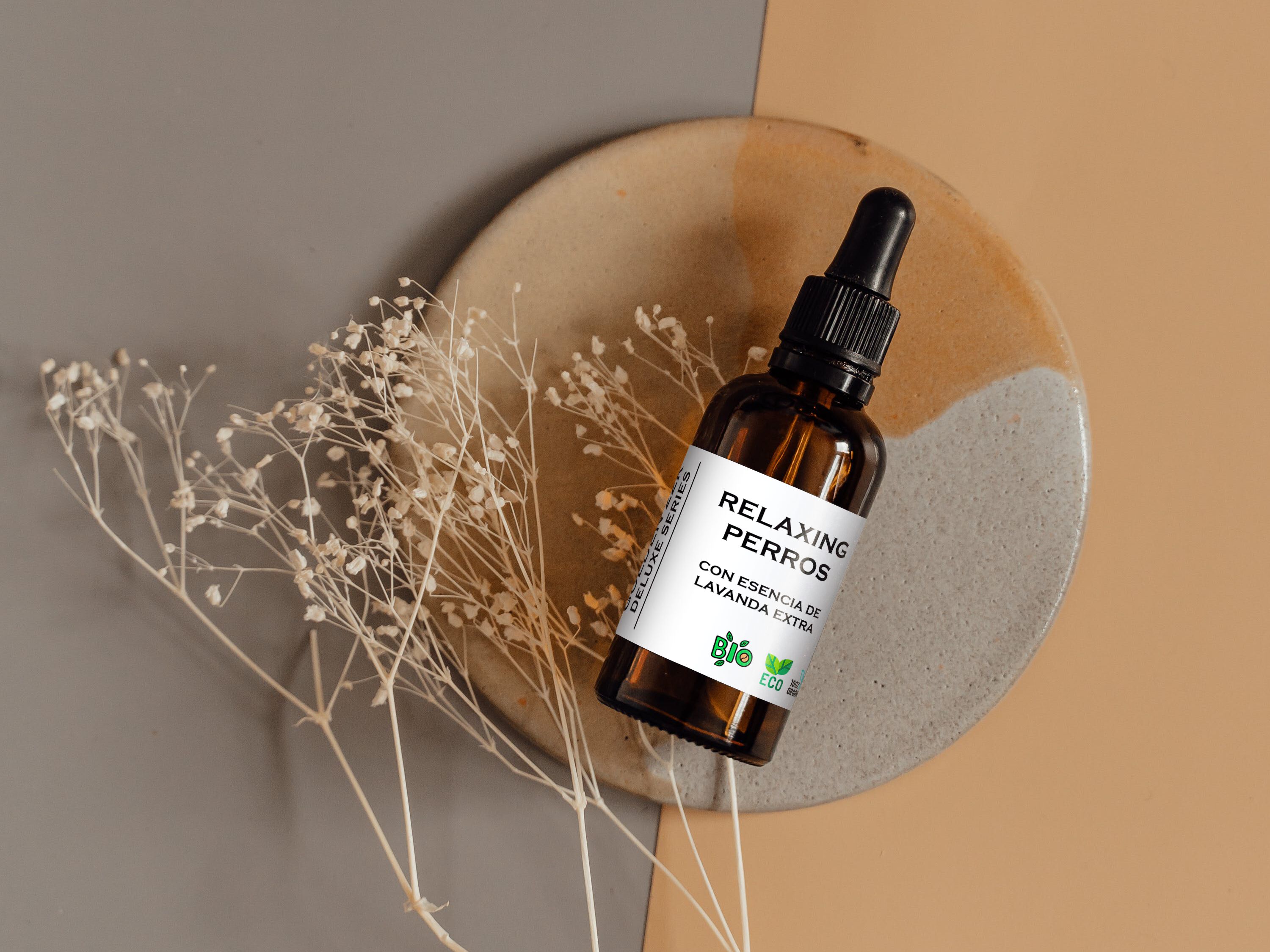 Golden 22k RELAXING  BIO / ECO CON ESENCIA DE LAVANDA EXTRA PARA PERROS thumbnail