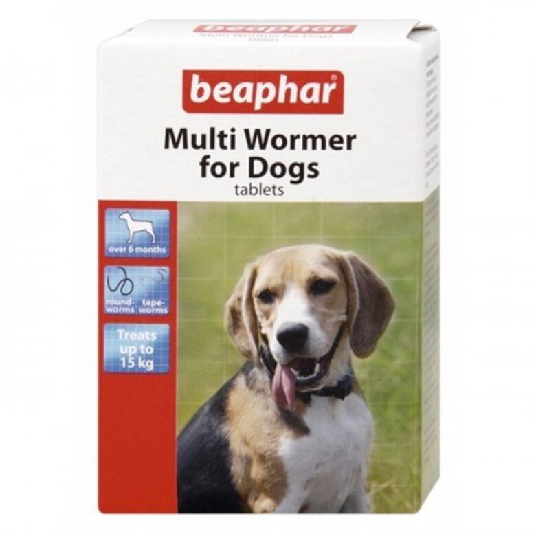 Pack Beaphar de 12 pastillas antiparásitos para perros, , large image number null