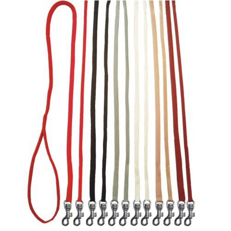 Correas de nylon planas CREMA GROSOR 7 MM.