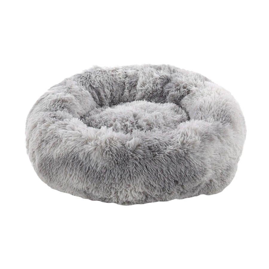 Flamingo Demi Redondo Gris cama para perros y gatos thumbnail