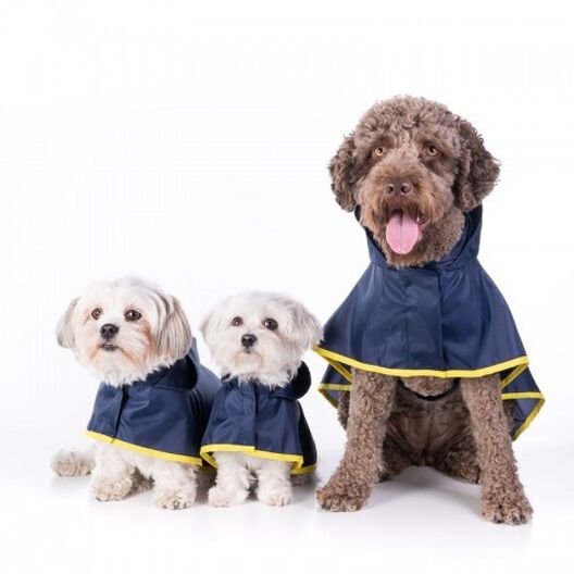Sueño áspero Cielo Mala fe Capa de lluvia Groc Groc para perros color Azul Marino | Tiendanimal