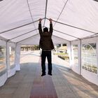 Pergola Outsunny para cochera color Blanco, , large image number null