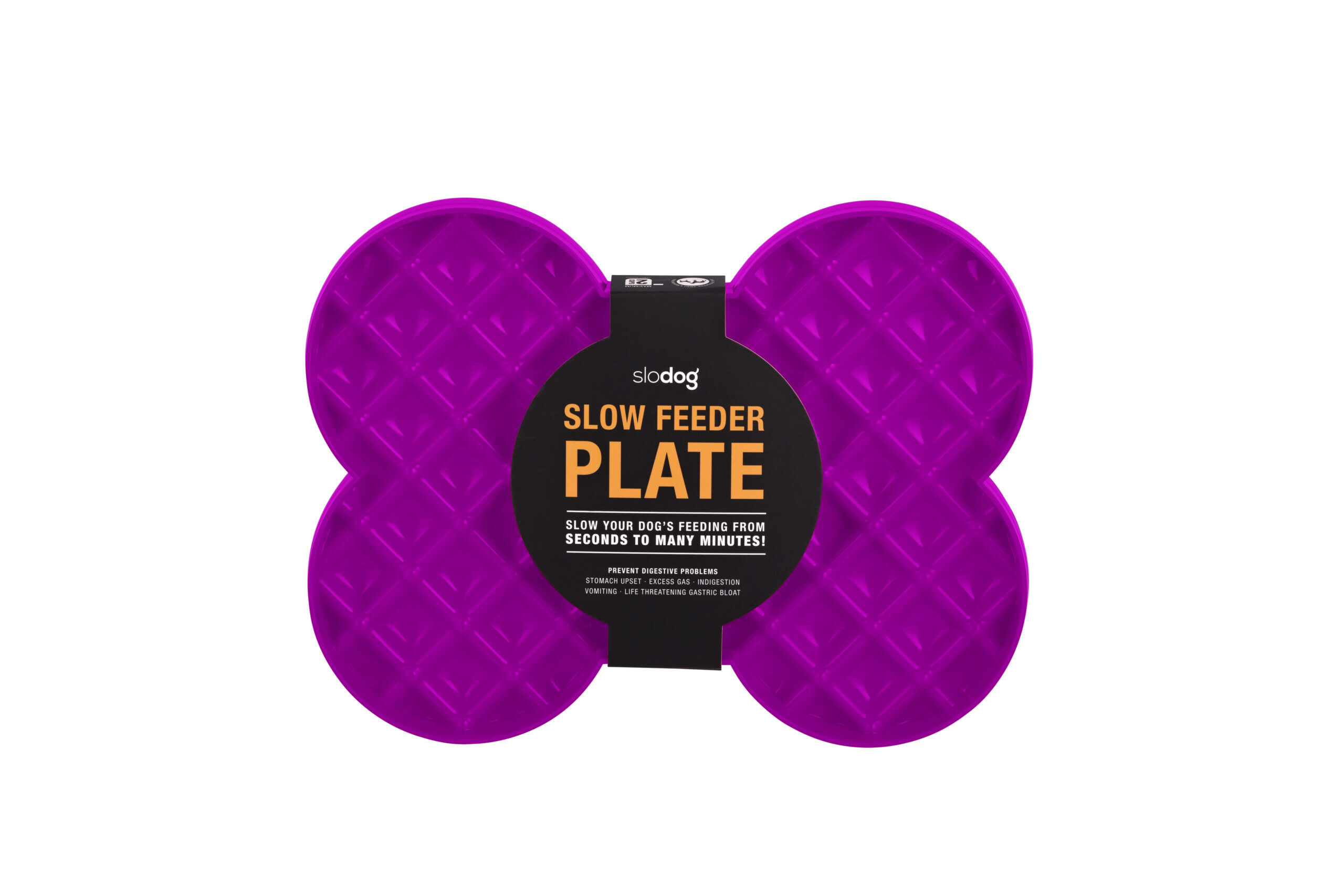 LickiMat Comedero Slodog Morado para perros