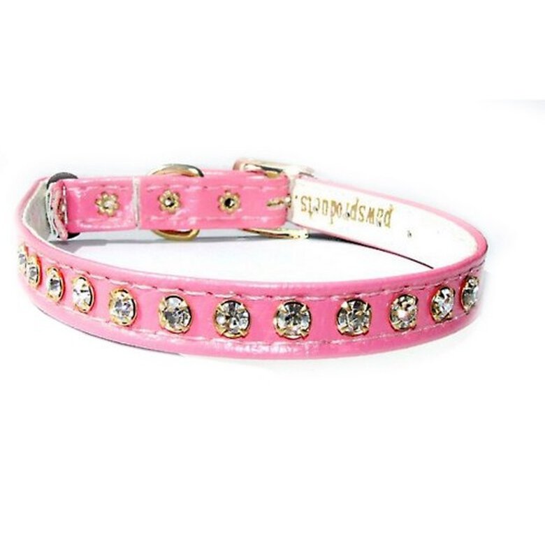 Collar con cristales para gatos color Rosa, , large image number null
