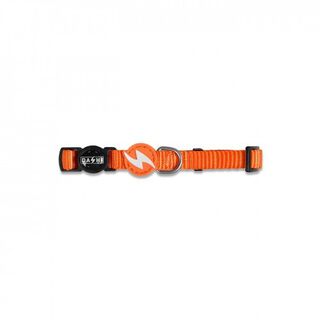 Collar de nylon para gatos color Naranja