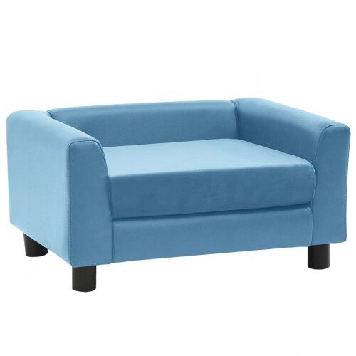 Vidaxl sof&aacute; rectangular turquesa para perros, , large Imagen numero 2