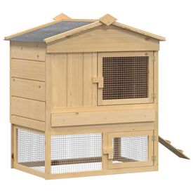 vidaXL Coop para Gallinas Marrón 75 x 59 x 60 cm